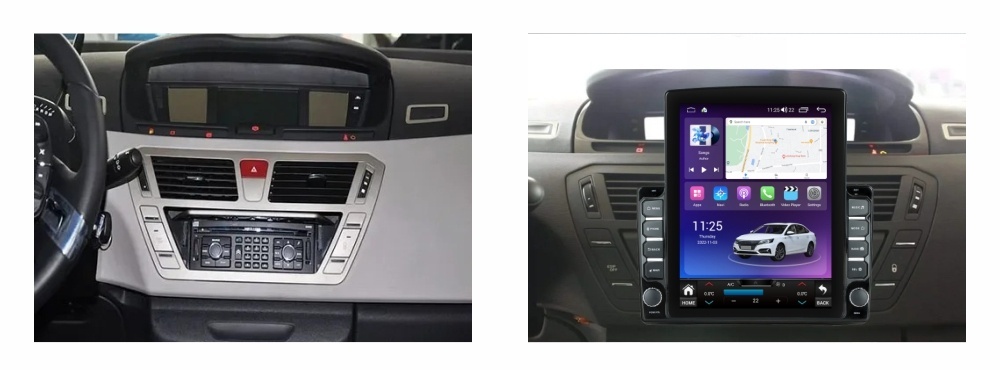 Navigatie dedicata cu Android Citroen C4 Grand Picasso 2006 - 2013, 8GB RAM, Radio GPS Dual Zone, Touchscreen IPS 9.7