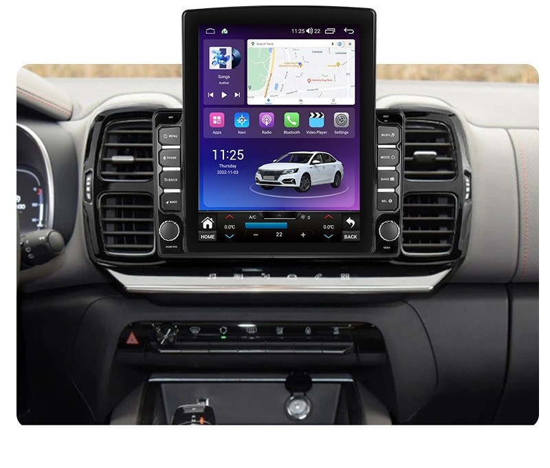 Navigatie dedicata cu Android Citroen C5 Aircross dupa 2018, 4GB RAM, Radio GPS Dual Zone, Touchscreen IPS 9.7