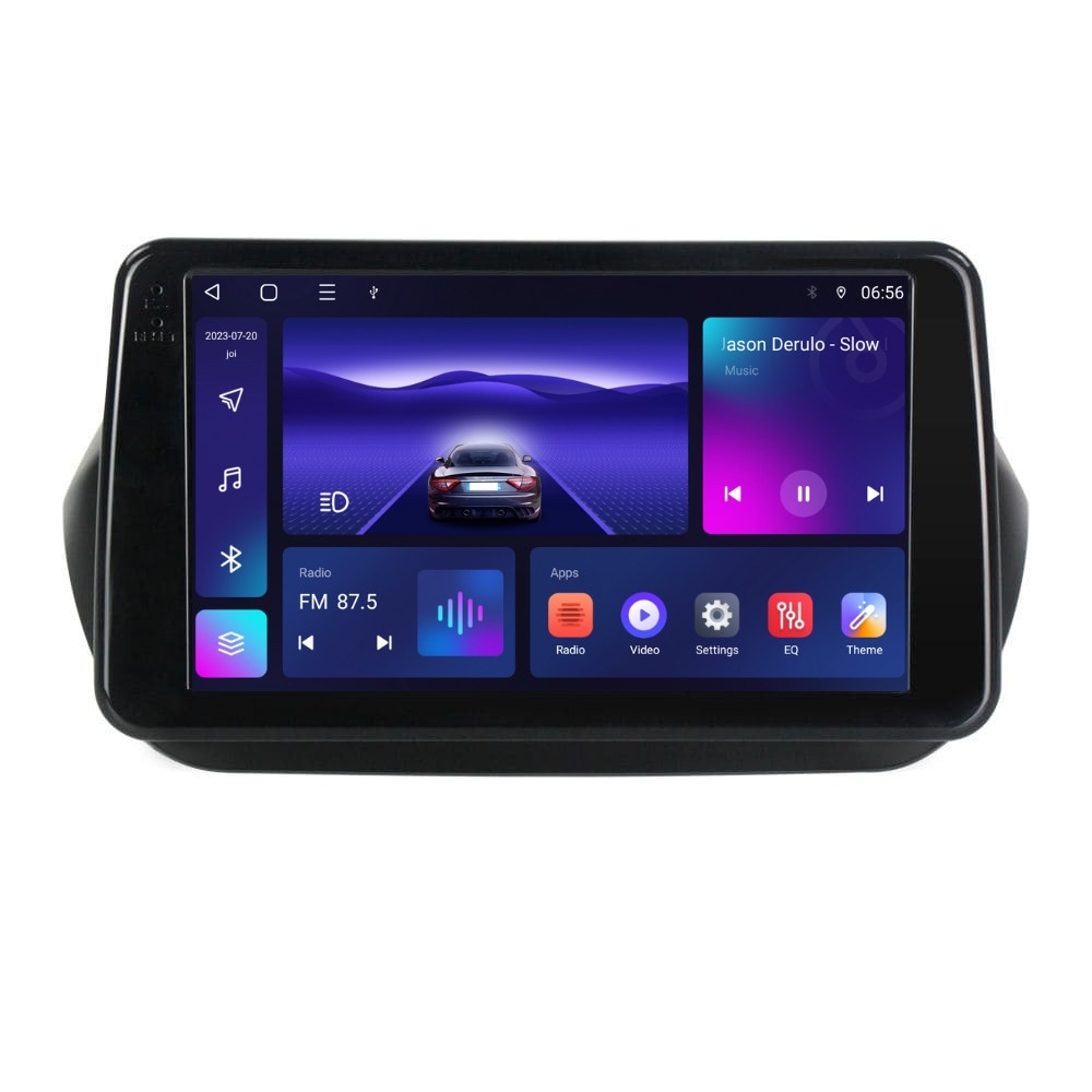 Navigatie dedicata cu Android Citroen Nemo 2008 - 2018, 4GB RAM, Radio GPS Dual Zone, Display HD IPS 9" Touchscreen, Internet Wi-Fi, Bluetooth, MirrorLink, USB