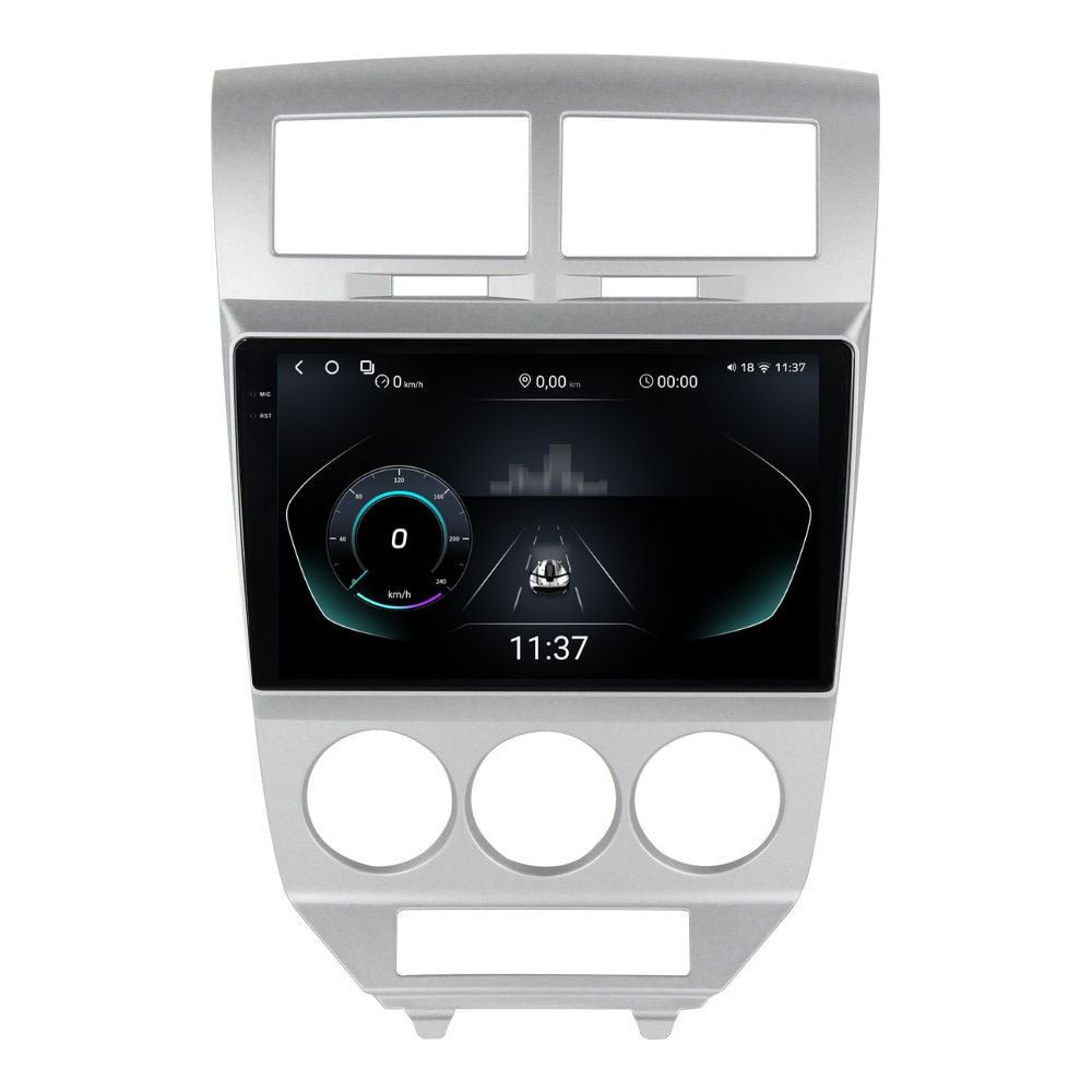 Navigatie dedicata cu Android Dodge Caliber 2006 - 2010, 12GB RAM, Radio GPS Dual Zone, Display 2K QLED 10.36