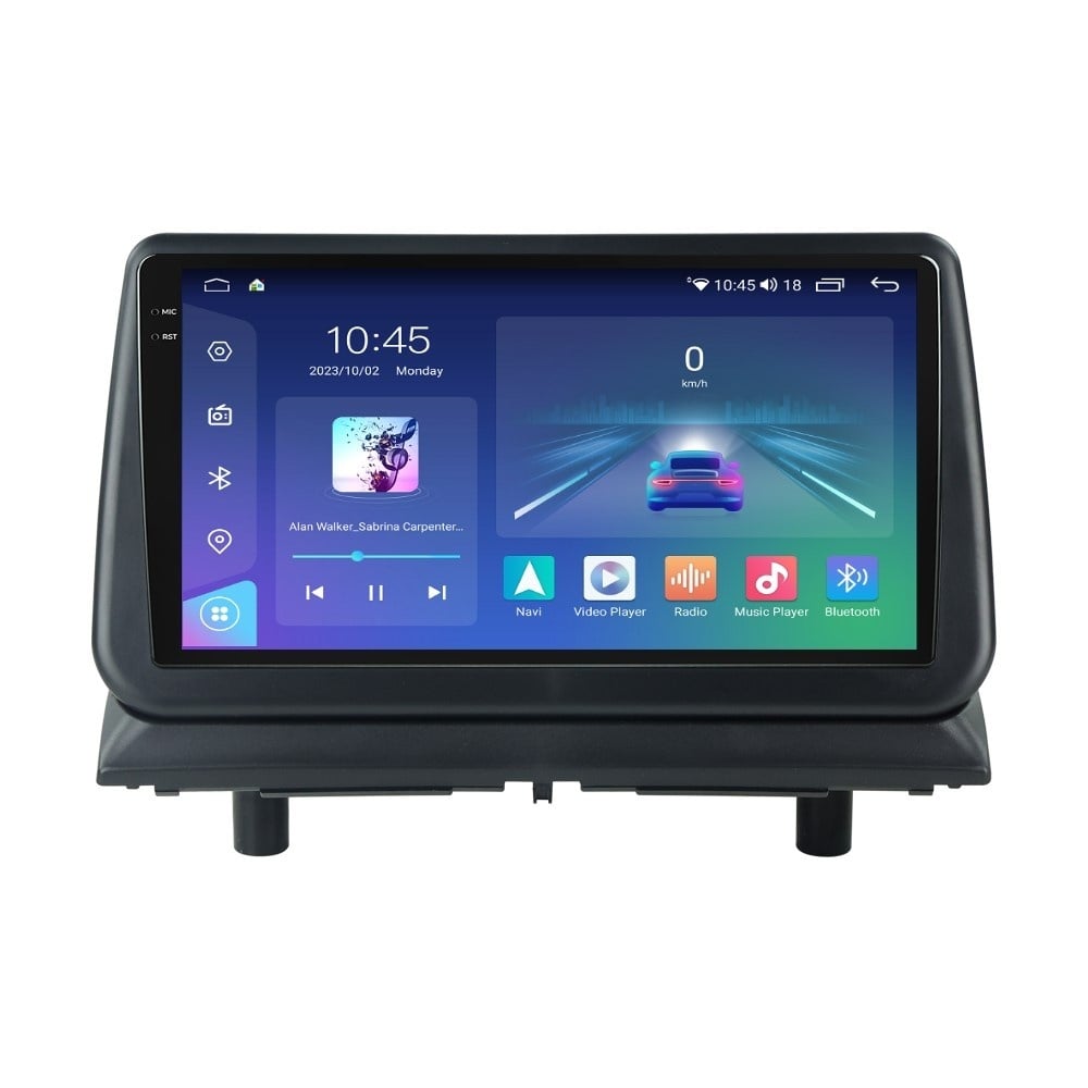 Navigatie dedicata cu Android Dodge Nitro 2006 - 2013, 8GB RAM, Radio GPS Dual Zone, Display 2K QLED 9.5\'\' Touchscreen, Internet Wi-Fi si slot SIM 4G, Bluetooth, MirrorLink, USB, Waze