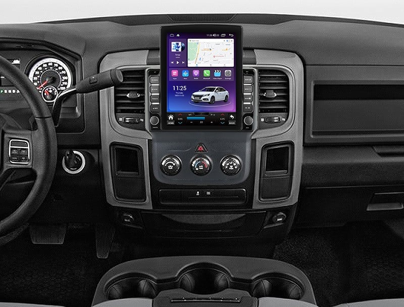 Navigatie dedicata cu Android Dodge RAM 2013 - 2018, clima manuala, 8GB RAM, Radio GPS Dual Zone, Touchscreen IPS 9.7