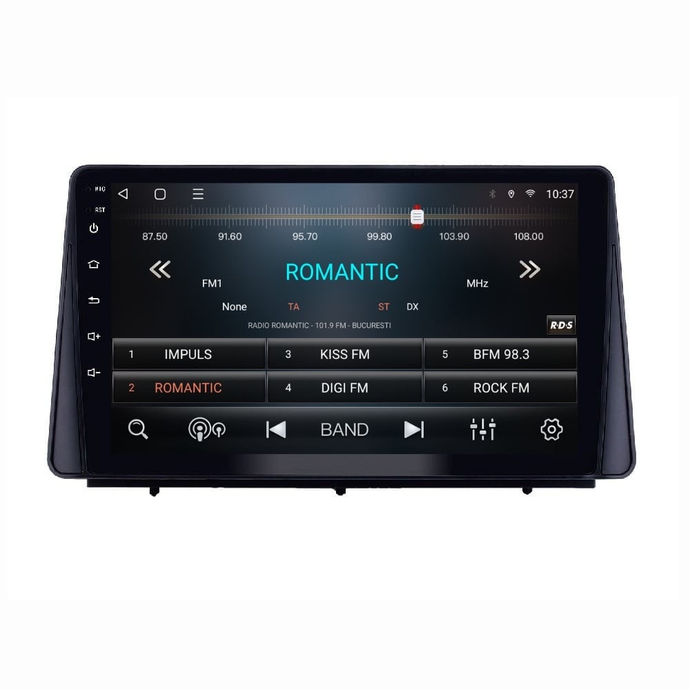 Navigatie dedicata cu Android Ford Kuga III dupa 2019, 3GB RAM, Radio GPS Dual Zone, Display HD QLED 10