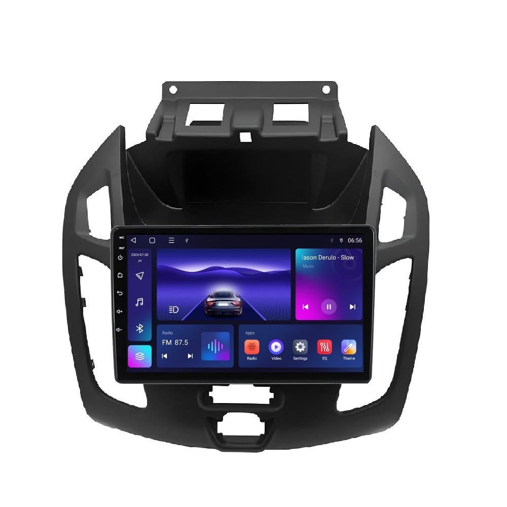 Navigatie dedicata cu Android Ford Transit / Tourneo Connect 2013 - 2018, 4GB RAM, Radio GPS Dual Zone, Display HD IPS 9" Touchscreen, Internet Wi-Fi, Bluetooth, MirrorLink, USB
