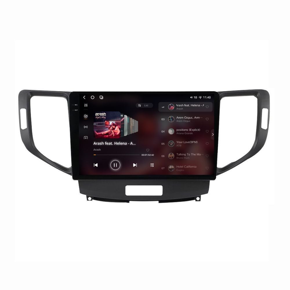 Navigatie dedicata cu Android Honda Accord VIII 2008 - 2012, 12GB RAM, Radio GPS Dual Zone, Display 2K QLED 9.5