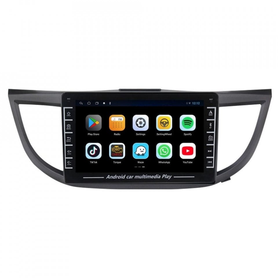 Navigatie dedicata cu Android Honda CR-V IV 2012 - 2018, 1GB RAM, Radio GPS Dual Zone, Display HD IPS 8