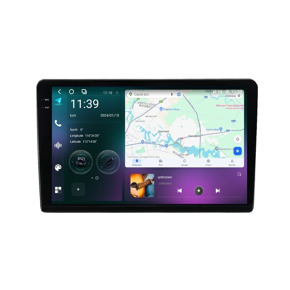 Navigatie dedicata cu Android Honda CR-V VI dupa 2022, 12GB RAM, Radio GPS Dual Zone, Display 2K QLED 10.36