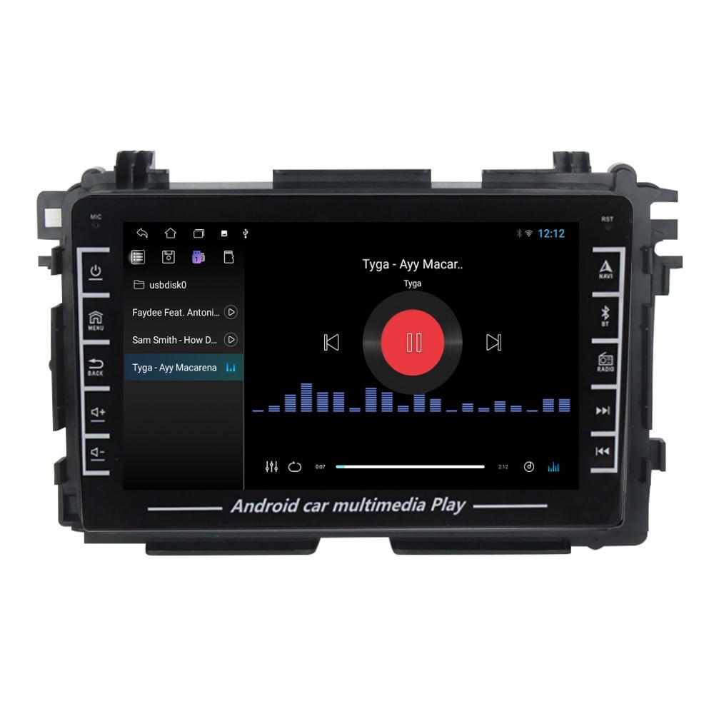 Navigatie dedicata cu Android Honda HR-V 2014 - 2021, 1GB RAM, Radio GPS Dual Zone, Display HD IPS 8