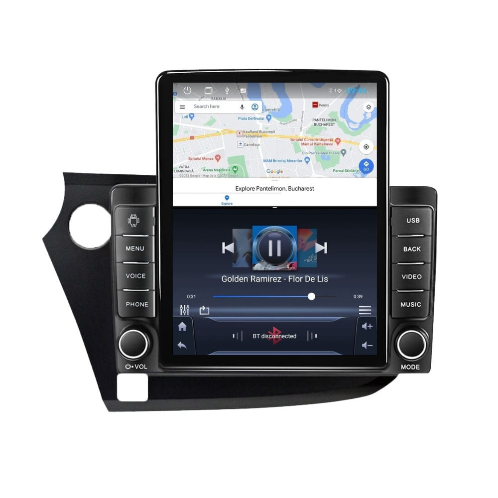 Navigatie dedicata cu Android Honda Insight 2009 - 2014 , 2GB RAM, Radio GPS Dual Zone, Touchscreen IPS 9.7