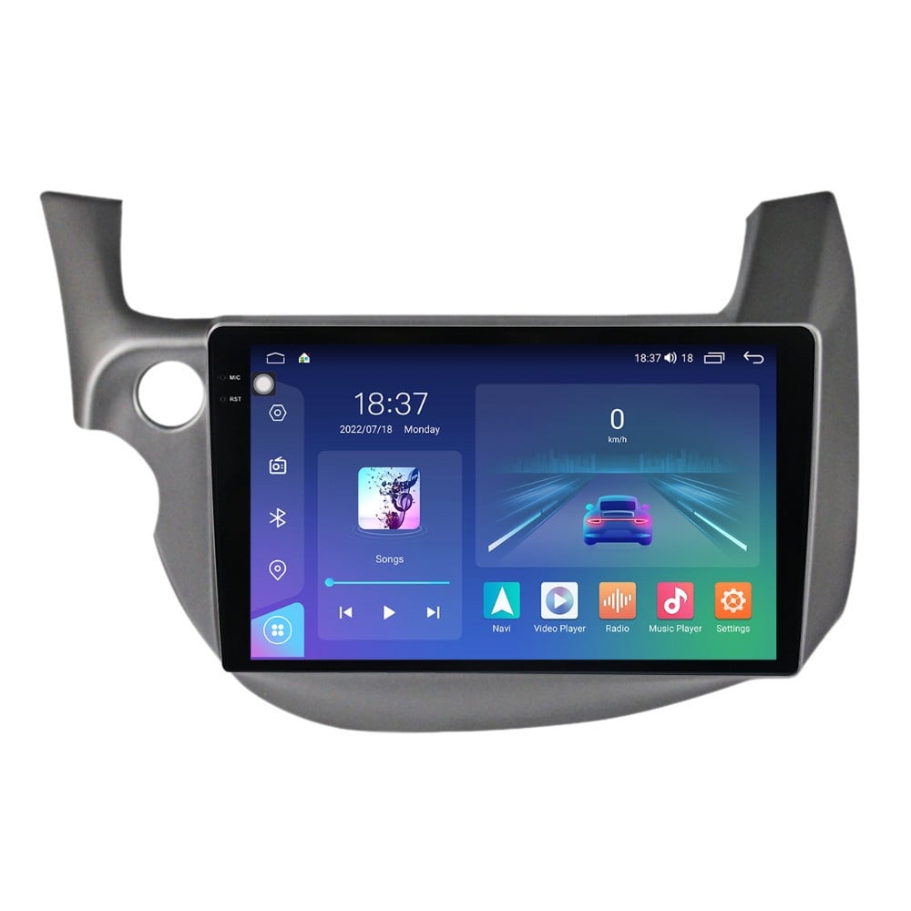 Navigatie dedicata cu Android Honda Jazz III 2007 - 2013, 4GB RAM, Radio GPS Dual Zone, Display 2K QLED 10.36