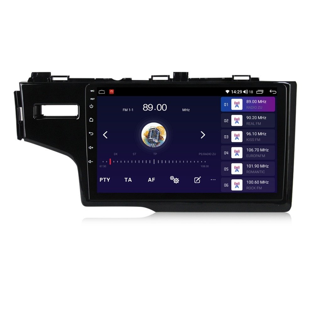 Navigatie dedicata cu Android Honda Jazz IV 2013 - 2020, 2GB RAM, Radio GPS Dual Zone, Display HD QLED 10" Touchscreen, Internet Wi-Fi si slot SIM 4G, Bluetooth, MirrorLink, USB - Imagine 4
