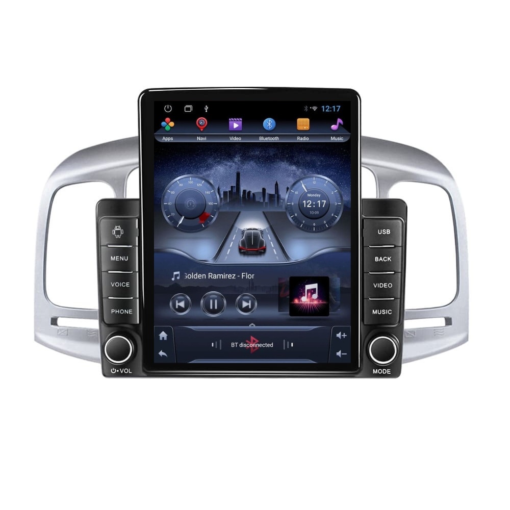 Navigatie dedicata cu Android Hyundai Accent III 2005 - 2010, 2GB RAM, Radio GPS Dual Zone, Touchscreen IPS 9.7