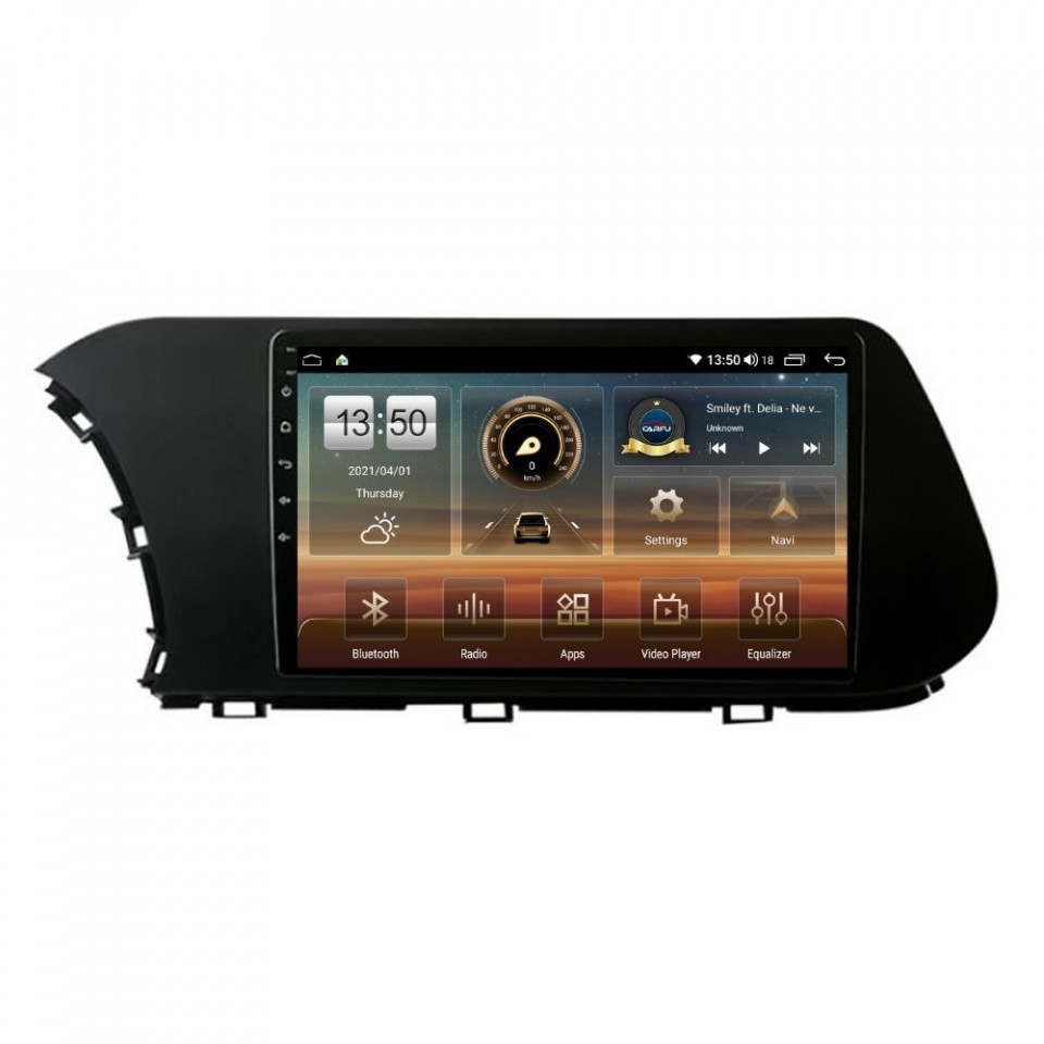 Navigatie dedicata cu Android Hyundai i20 dupa 2020, 8GB RAM, Radio GPS Dual Zone, Display HD QLED 10