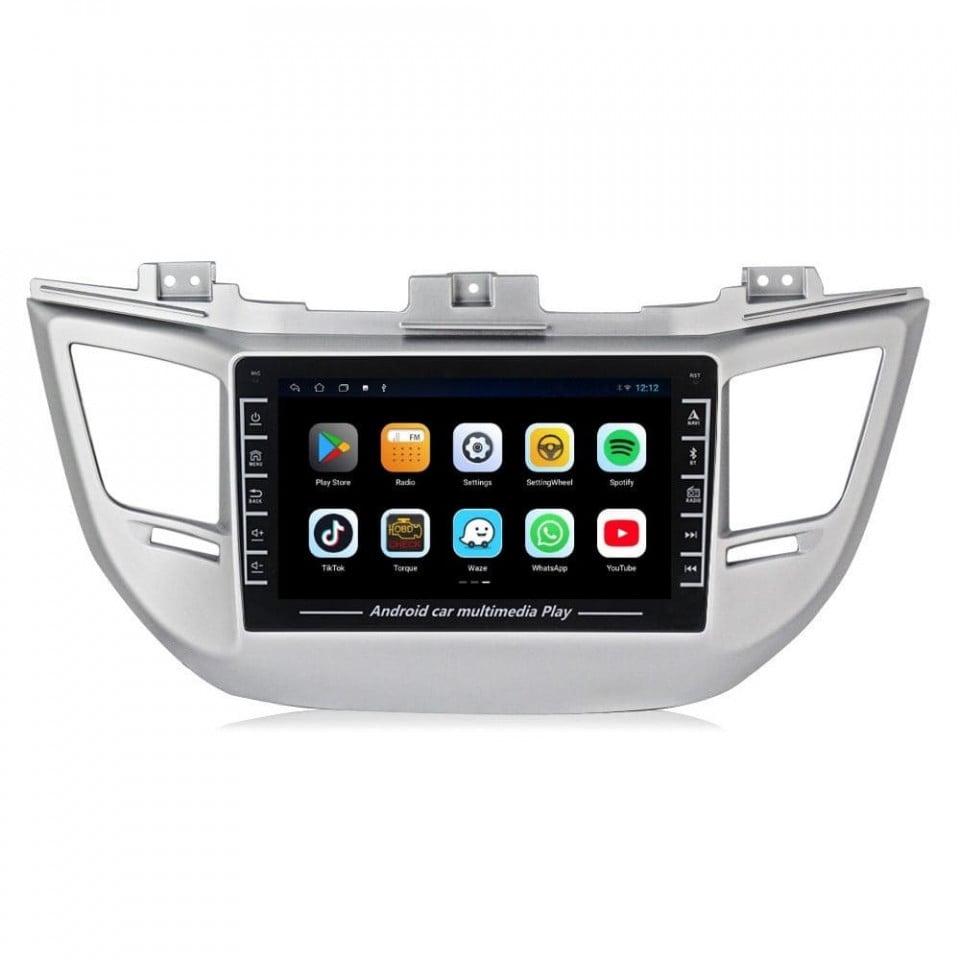 Navigatie dedicata cu Android Hyundai Tucson 2015 - 2018, 1GB RAM, Radio GPS Dual Zone, Display HD IPS 8