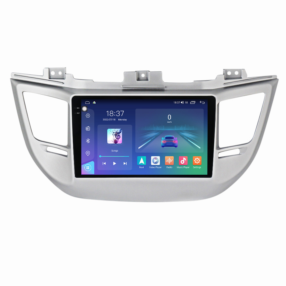 Navigatie dedicata cu Android Hyundai Tucson 2015 - 2018, 8GB RAM, Radio GPS Dual Zone, Display 2K QLED 9.5