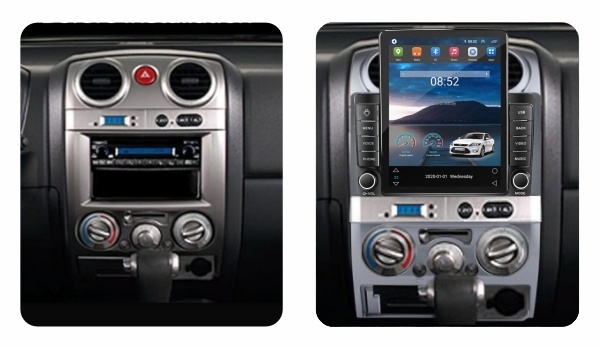 Navigatie dedicata cu Android Isuzu D-Max I 2007 - 2012, 1GB RAM, Radio GPS Dual Zone, Touchscreen IPS 9.7