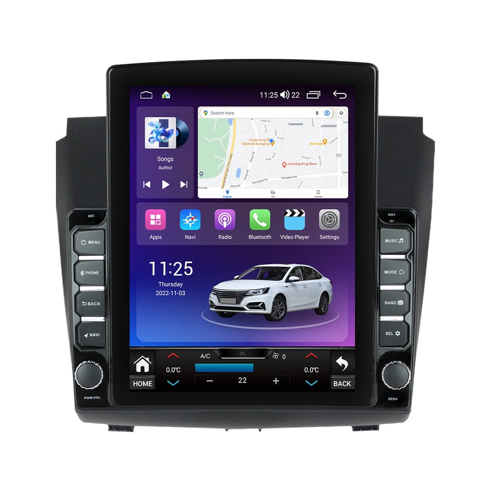 Navigatie dedicata cu Android Isuzu D-Max II 2012 - 2020, 4GB RAM, Radio GPS Dual Zone, Touchscreen IPS 9.7