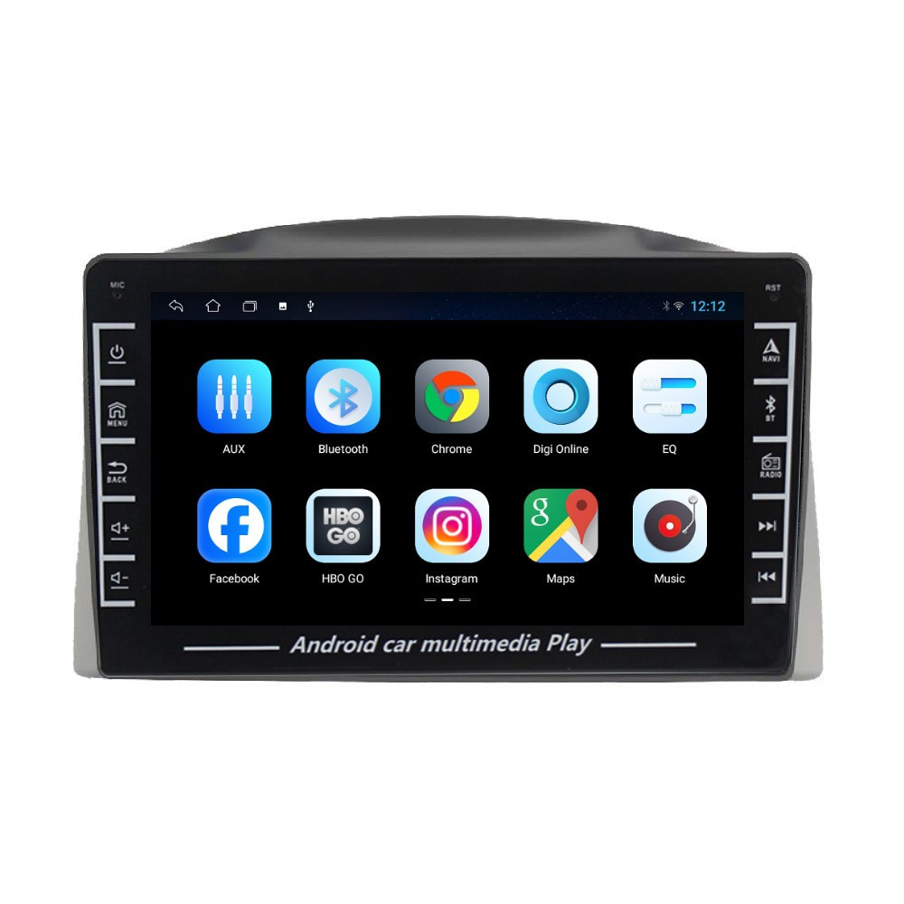 Navigatie dedicata cu Android Jeep Grand Cherokee III 2004 - 2007 cu navigatie originala, 1GB RAM, Radio GPS Dual Zone, Display HD IPS 8