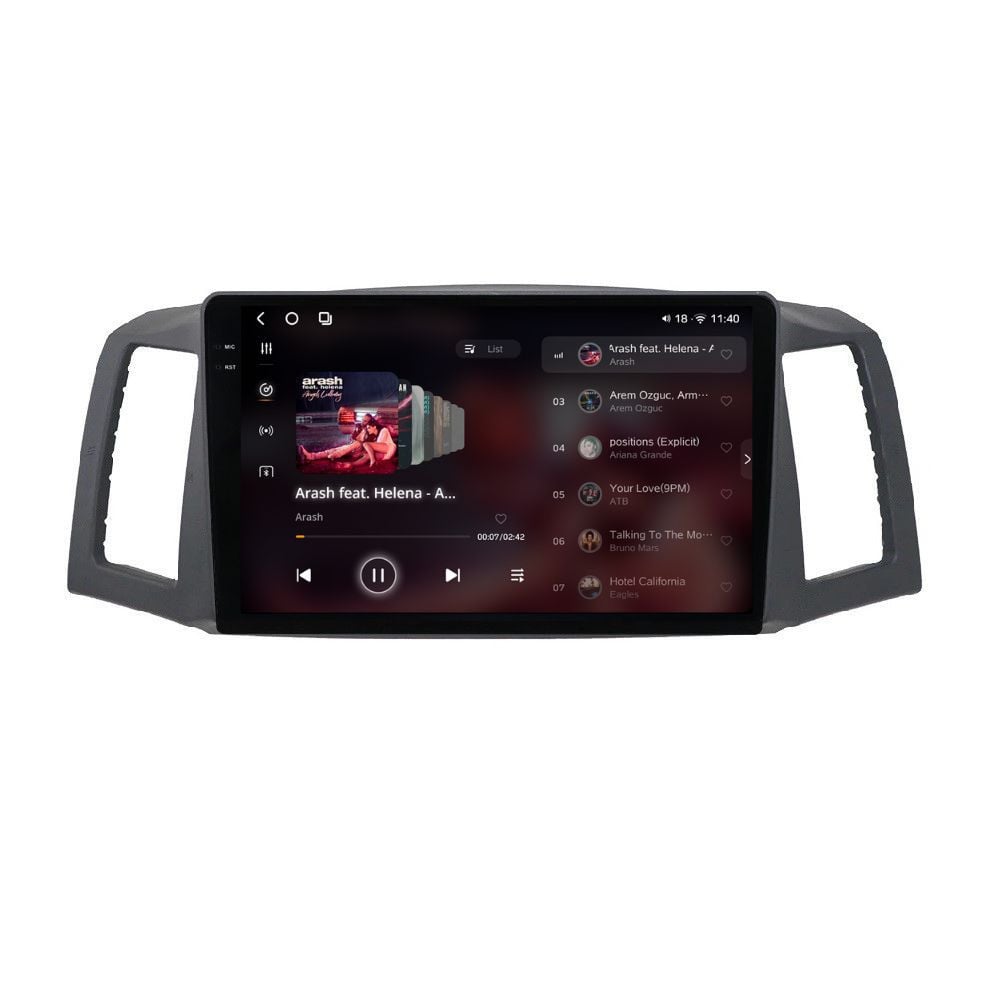 Navigatie dedicata cu Android Jeep Grand Cherokee III 2004 - 2007 fara navigatie originala, 12GB RAM, Radio GPS Dual Zone, Display 2K QLED 10.36