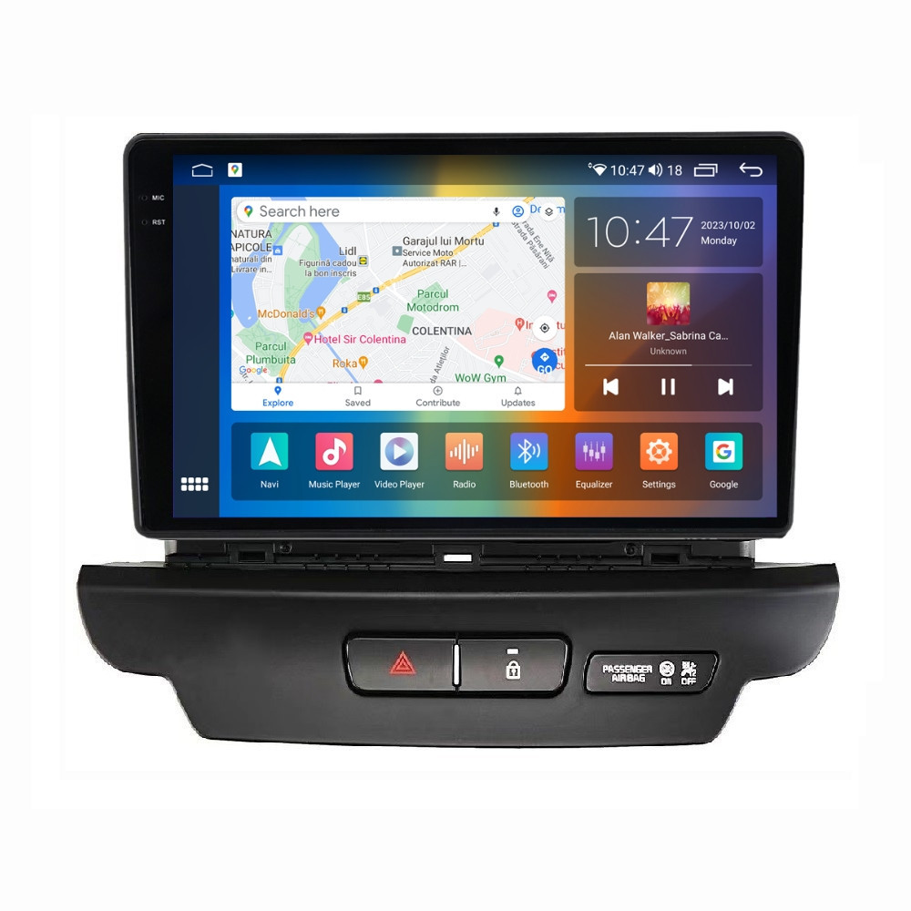 Navigatie dedicata cu Android KIA Ceed / ProCeed / XCeed 2018 - 2020, 4GB RAM, Radio GPS Dual Zone, Display 2K QLED 9.5