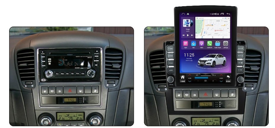 Navigatie dedicata cu Android KIA Sorento I 2006 - 2009, 8GB RAM, Radio GPS Dual Zone, Touchscreen IPS 9.7