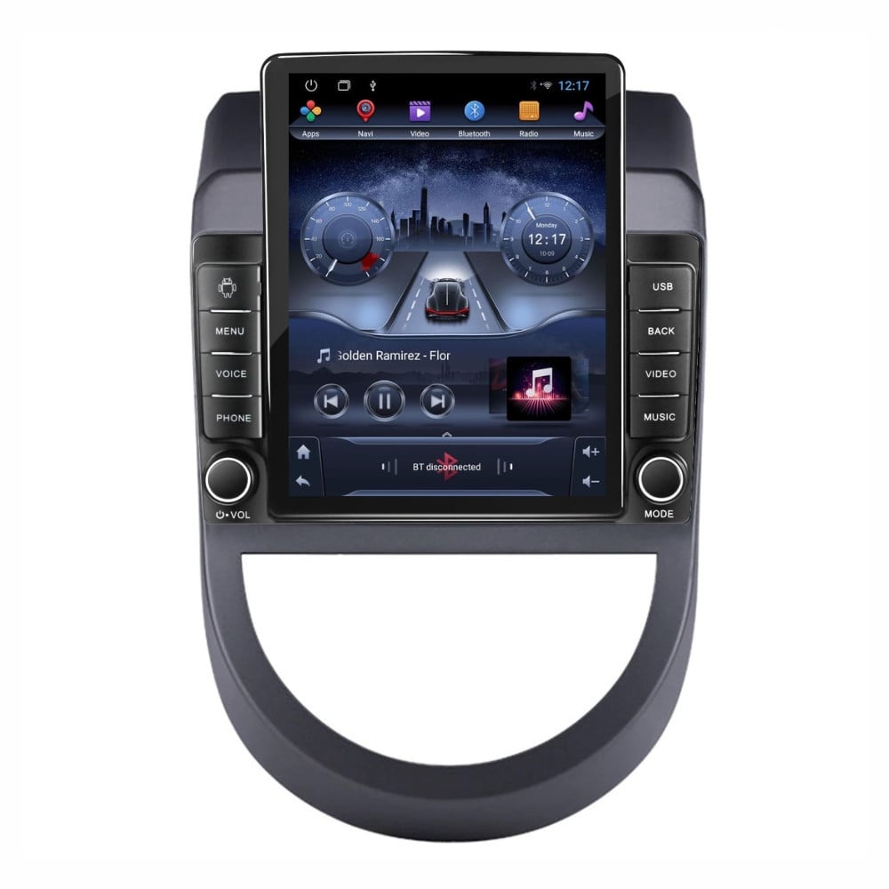 Navigatie dedicata cu Android Kia Soul 2009 - 2013, 1GB RAM, Radio GPS Dual Zone, Touchscreen IPS 9.7