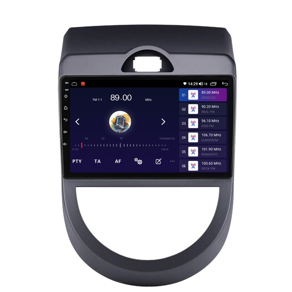 Navigatie dedicata cu Android Kia Soul 2009 - 2013, 2GB RAM, Radio GPS Dual Zone, Display HD QLED 9