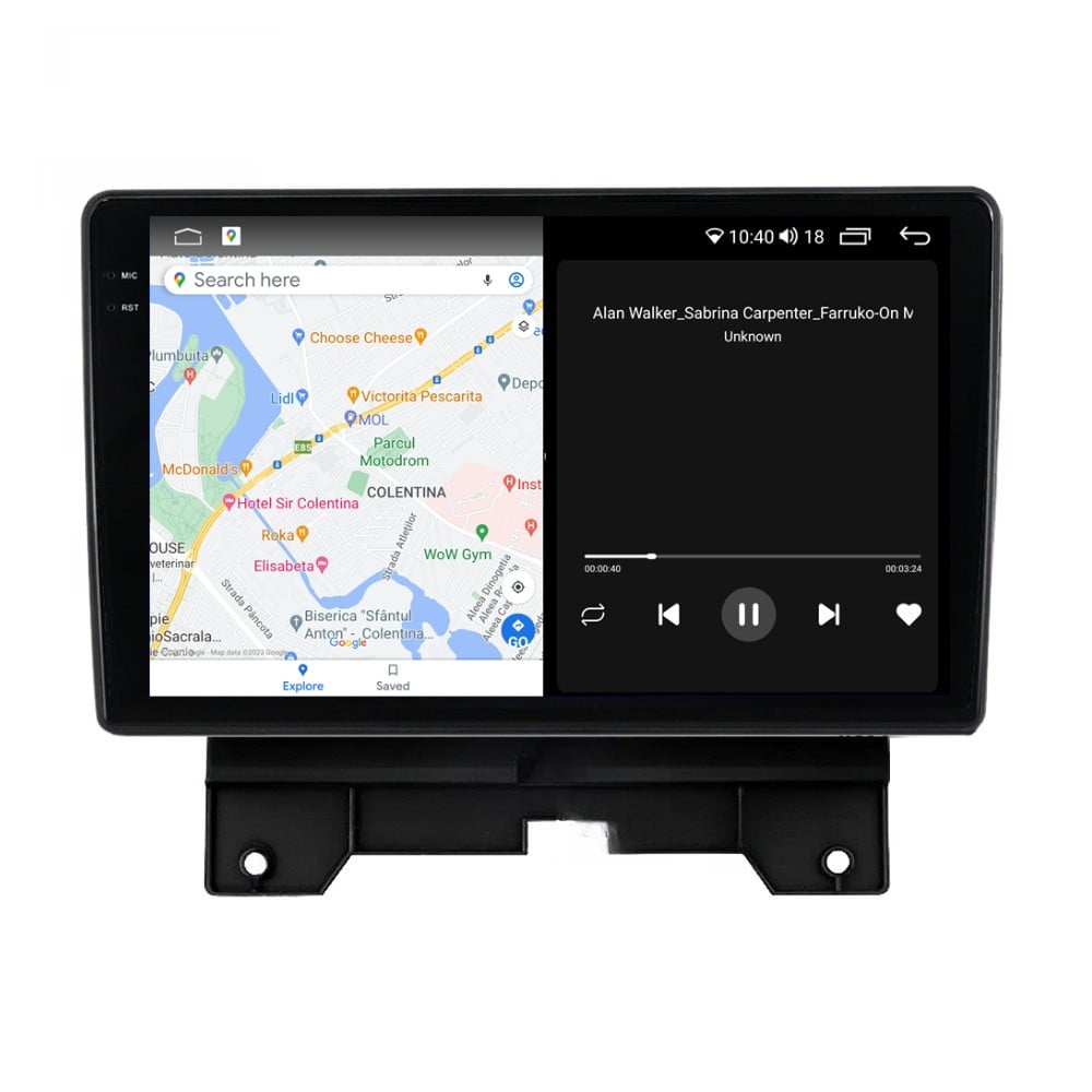 Navigatie dedicata cu Android Land Rover Range Rover Sport I 2009 - 2013, 4GB RAM, Radio GPS Dual Zone, Display 2K QLED 9.5