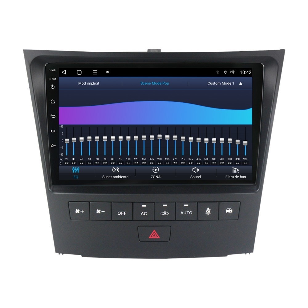 Navigatie dedicata cu Android Lexus GS 2005 - 2012, 3GB RAM, Radio GPS Dual Zone, Display HD QLED 9