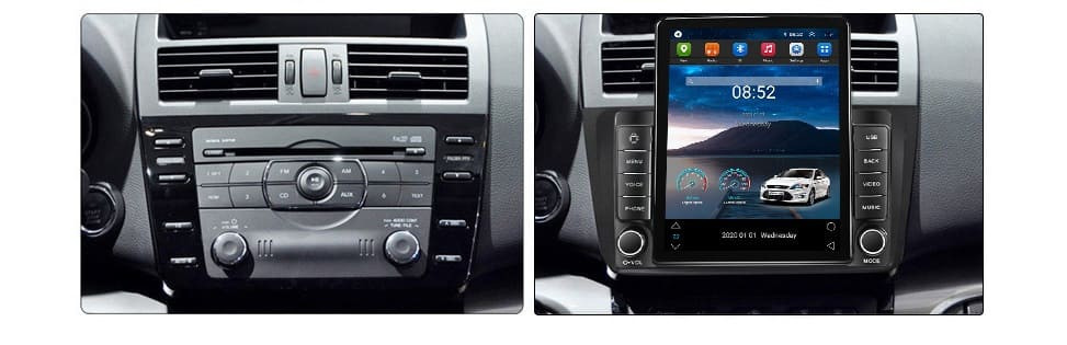 Navigatie dedicata cu Android Mazda 6 2008 - 2013, 1GB RAM, Radio GPS Dual Zone, Touchscreen IPS 9.7