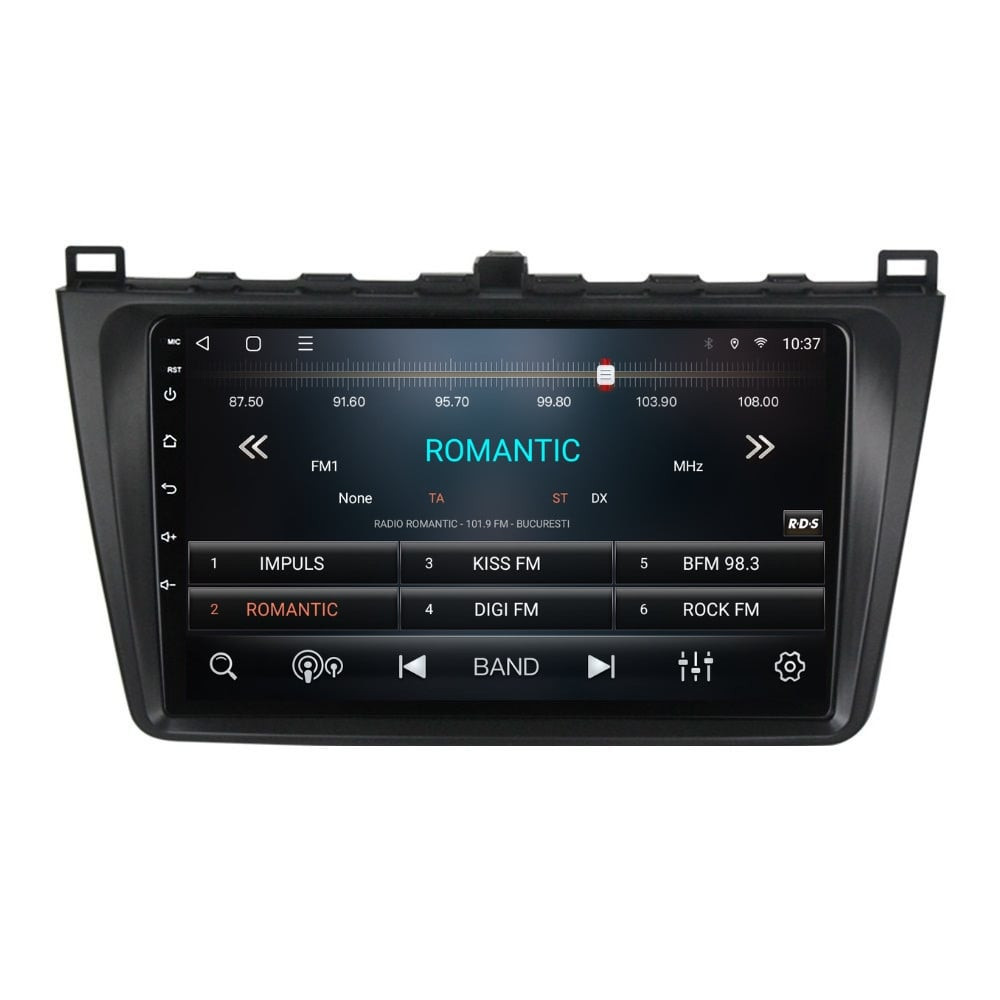 Navigatie dedicata cu Android Mazda 6 2008 - 2013, 3GB RAM, Radio GPS Dual Zone, Display HD QLED 9