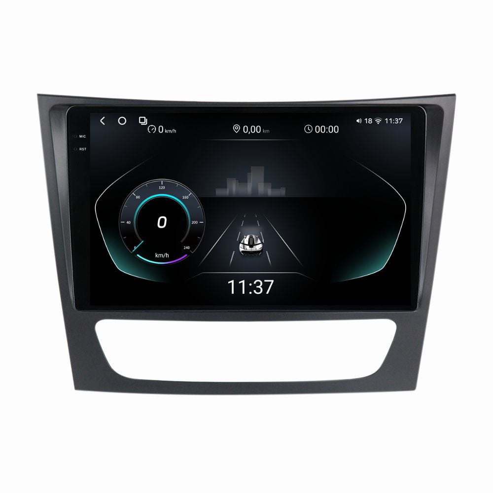 Navigatie dedicata cu Android Mercedes CLS C219 2004 - 2011, 12GB RAM, Radio GPS Dual Zone, Display 2K QLED 9.5