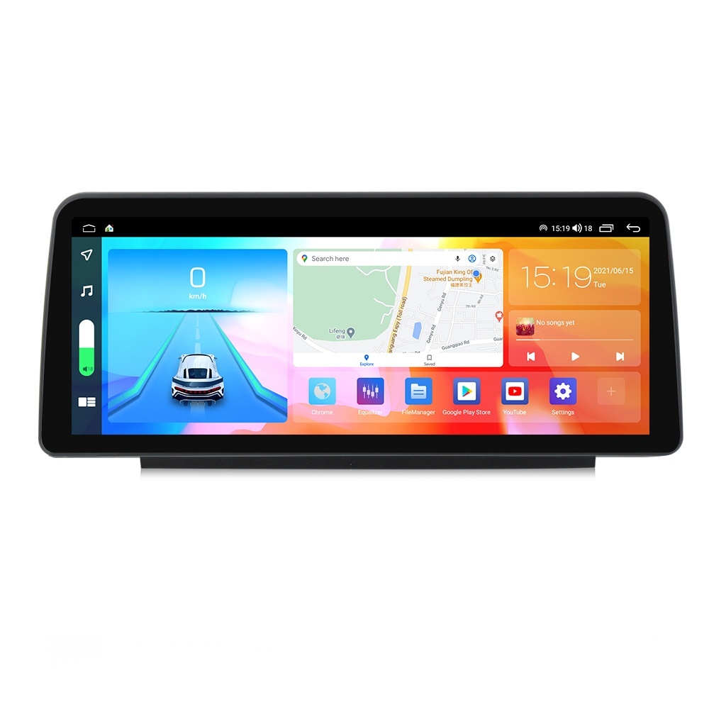 Navigatie dedicata cu Android Mercedes M-Class ML W164 2005 - 2012, 4GB RAM, Radio GPS Dual Zone, Display QLED 12.3