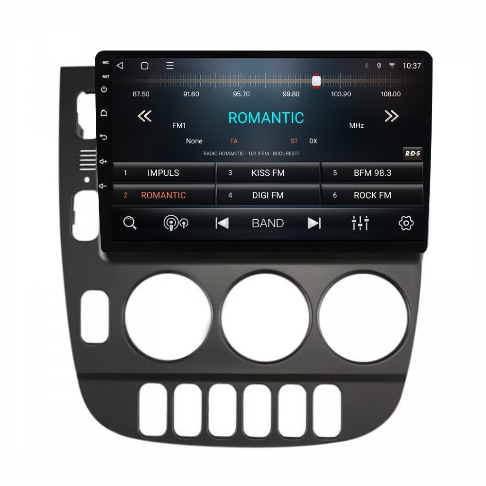 Navigatie dedicata cu Android Mercedes ML W163 1998 - 2001, 2GB RAM, Radio GPS Dual Zone, Display HD QLED 9