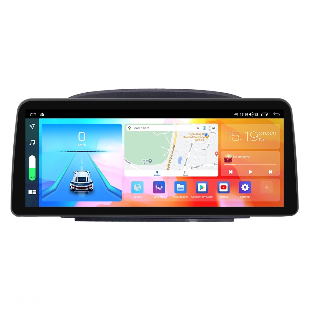 Navigatie dedicata cu Android Mercedes SL R230 2001 - 2012, 4GB RAM, Radio GPS Dual Zone, Display QLED 12.3