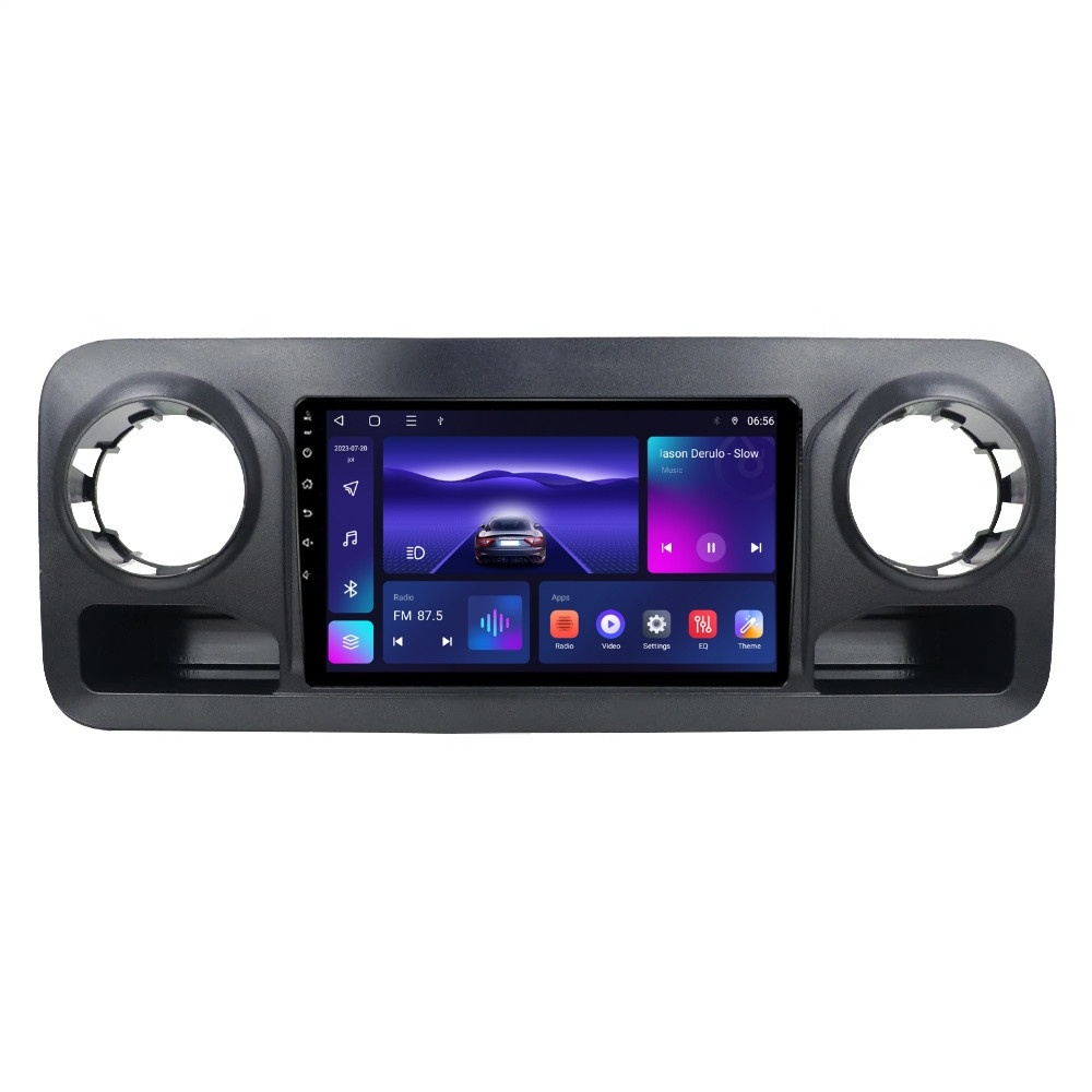 Navigatie dedicata cu Android Mercedes Sprinter dupa 2018, 4GB RAM, Radio GPS Dual Zone, Display HD IPS 10" Touchscreen, Internet Wi-Fi, Bluetooth, MirrorLink, USB