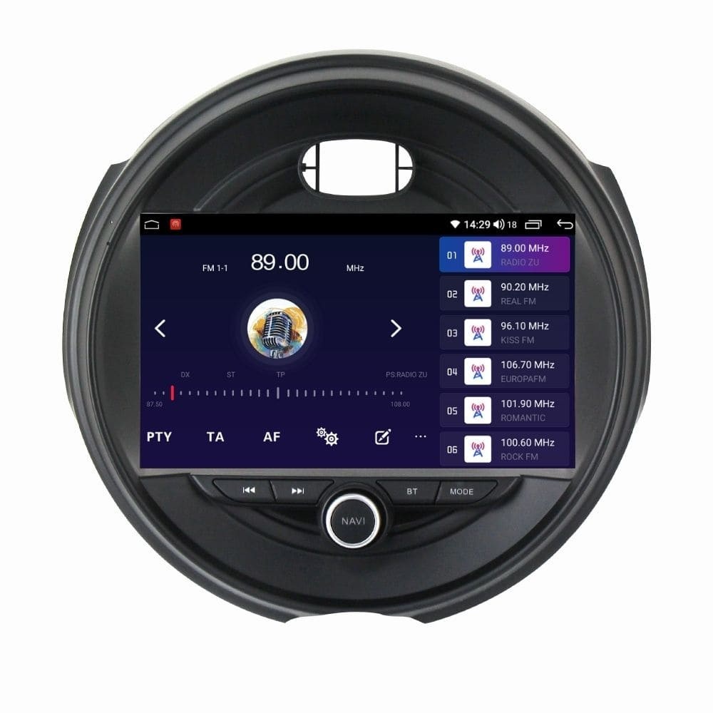 Navigatie dedicata cu Android Mini Cooper / One (F55, F56, F57) 2014 - 2020, 2GB RAM, Radio GPS Dual Zone, Display HD QLED 9