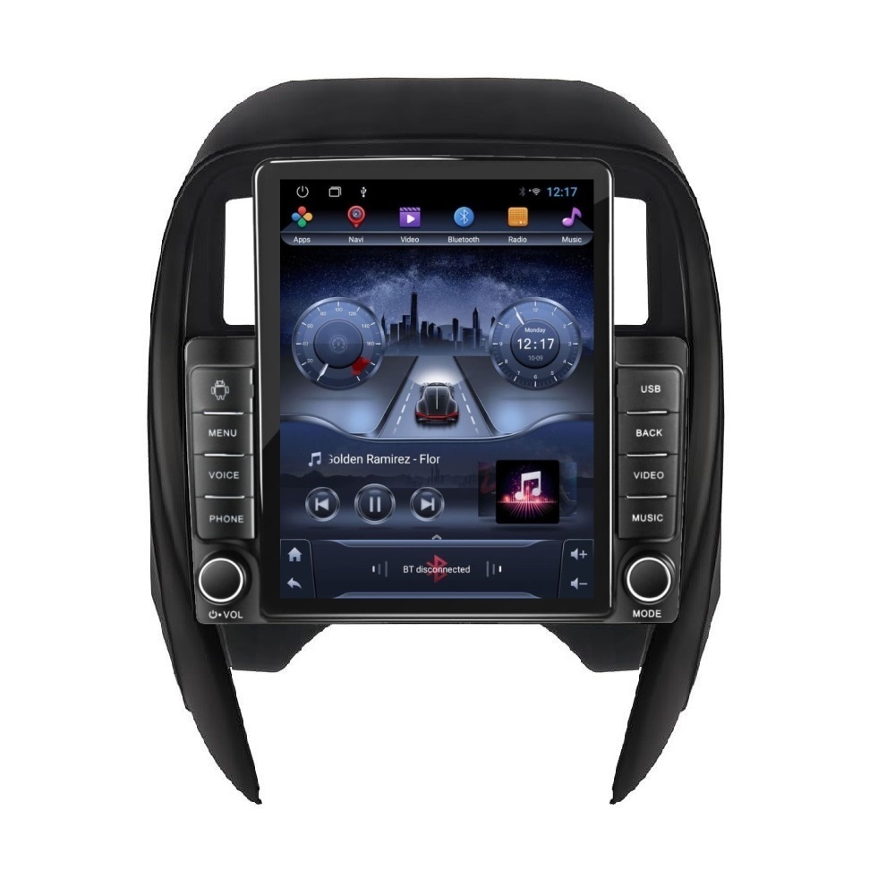 Navigatie dedicata cu Android Nissan Micra IV 2014 - 2017, 2GB RAM, Radio GPS Dual Zone, Touchscreen IPS 9.7