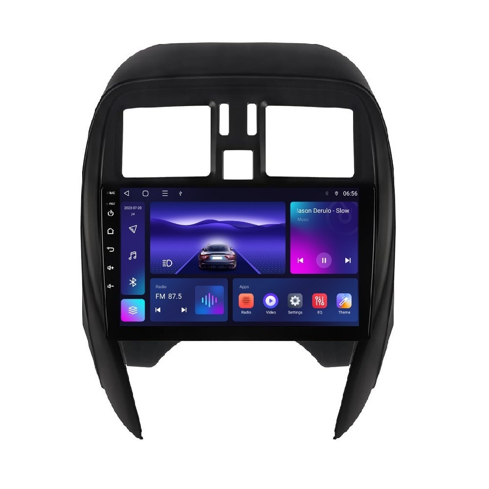 Navigatie dedicata cu Android Nissan Micra IV 2014 - 2017, 3GB RAM, Radio GPS Dual Zone, Display HD QLED 9