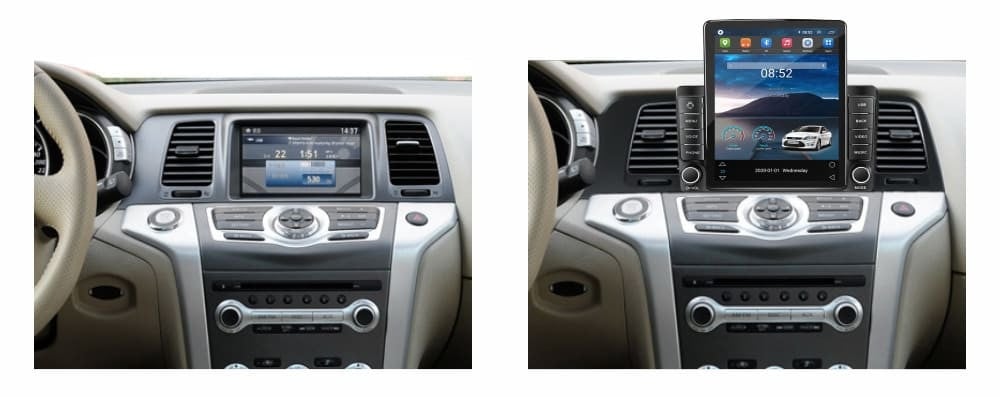 Navigatie dedicata cu Android Nissan Murano II 2008 - 2014, 2GB RAM, Radio GPS Dual Zone, Touchscreen IPS 9.7