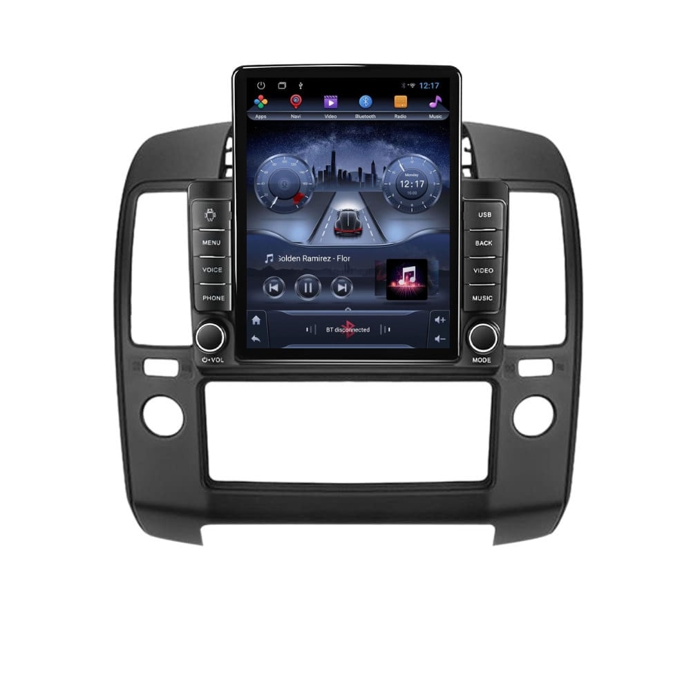 Navigatie dedicata cu Android Nissan Navara D40 2004 - 2014, 1GB RAM, Radio GPS Dual Zone, Touchscreen IPS 9.7