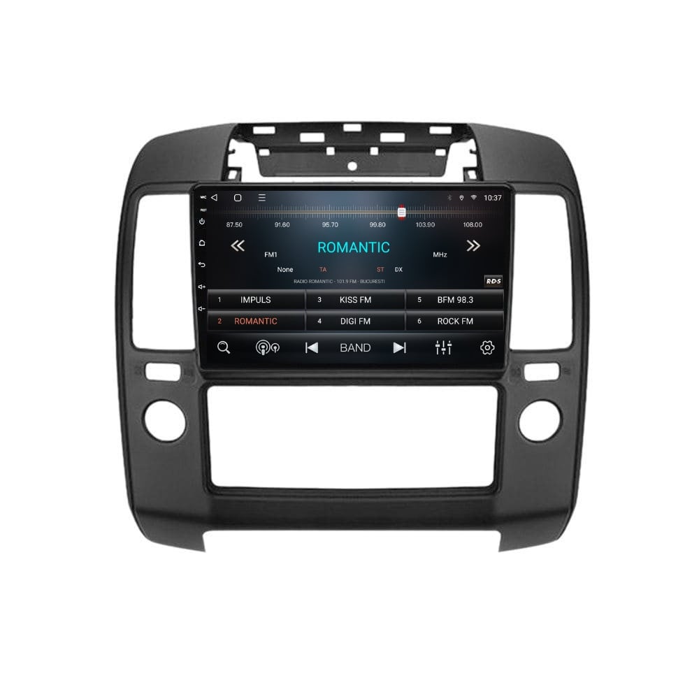 Navigatie dedicata cu Android Nissan Navara D40 2004 - 2014 fara navigatie originala, 2GB RAM, Radio GPS Dual Zone, Display HD QLED 9