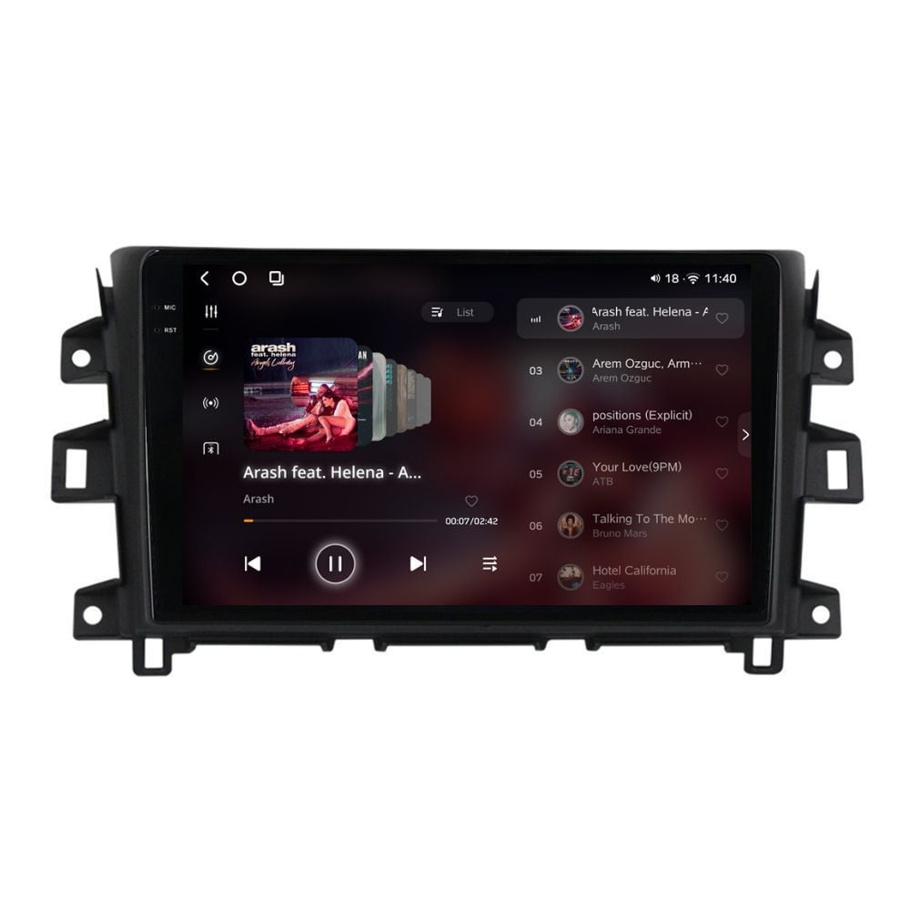 Navigatie dedicata cu Android Nissan Navara / NP300 D23 dupa 2014, 12GB RAM, Radio GPS Dual Zone, Display 2K QLED 9.5