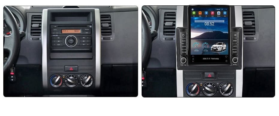 Navigatie dedicata cu Android Nissan X-Trail T31 2007 - 2014, 1GB RAM, Radio GPS Dual Zone, Touchscreen IPS 9.7