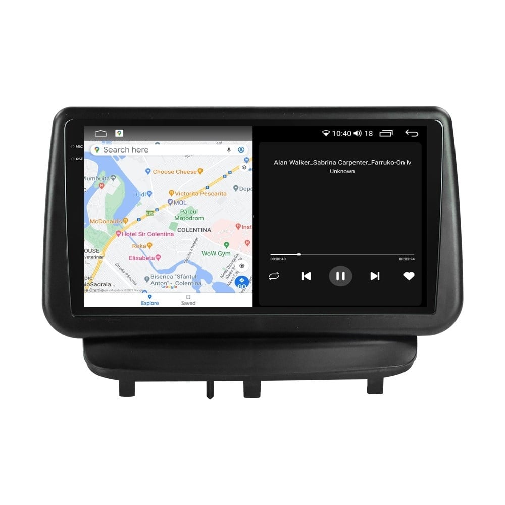 Navigatie dedicata cu Android Opel Corsa D 2006 - 2014, 8GB RAM, Radio GPS Dual Zone, Display 2K QLED 9.5\'\' Touchscreen, Internet Wi-Fi si slot SIM 4G, Bluetooth, MirrorLink, USB, Waze - 3 | YEO