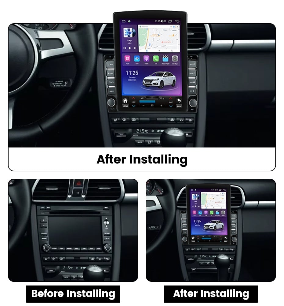 Navigatie dedicata cu Android Porsche Boxster 2009 - 2013, 4GB RAM, Radio GPS Dual Zone, Touchscreen IPS 9.7