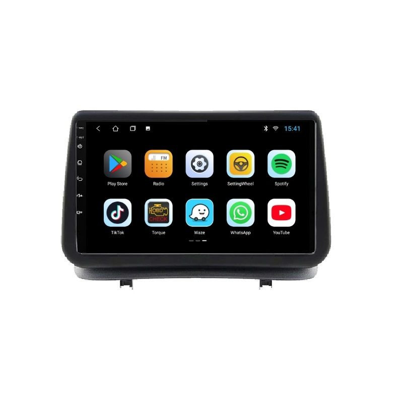 Navigatie dedicata cu Android Renault Clio III 2005 - 2012, 1GB RAM, Radio GPS Dual Zone, Display HD IPS 9