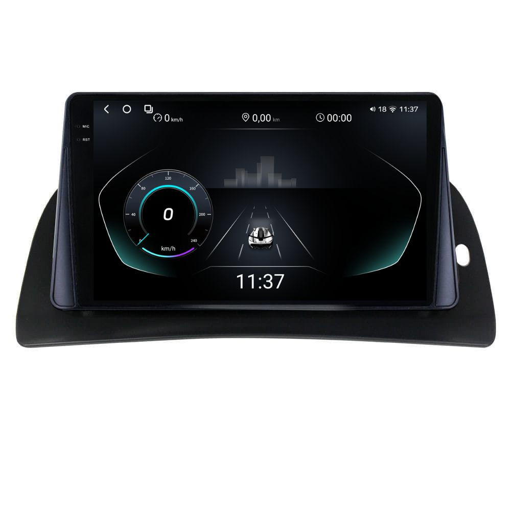 Navigatie dedicata cu Android Renault Kangoo II 2008 - 2021, 12GB RAM, Radio GPS Dual Zone, Display 2K QLED 9.5