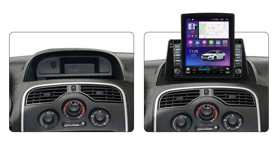 Navigatie dedicata cu Android Renault Kangoo II 2014 - 2021, 8GB RAM, Radio GPS Dual Zone, Touchscreen IPS 9.7