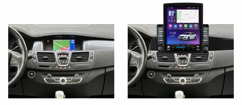 Navigatie dedicata cu Android Renault Laguna 3 2007 - 2015, 8GB RAM, Radio GPS Dual Zone, Touchscreen IPS 9.7